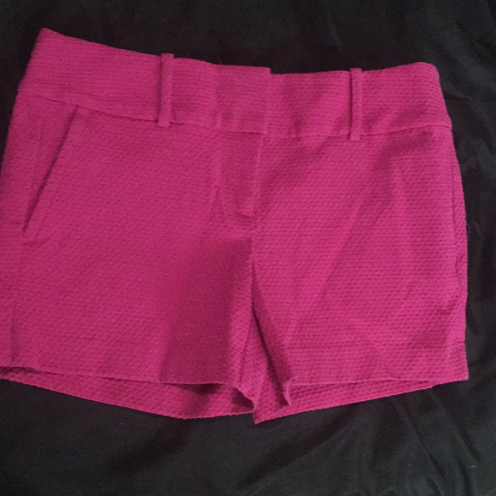 Hot pink shorts